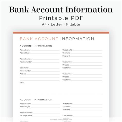 Account Information